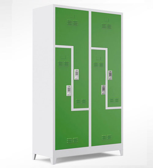 KOZLU; Konya Z tip metal soyunma dolabı, emanet eşya dolabı, metal temizlik dolabı, metal karteks 