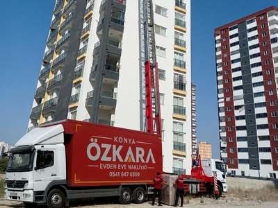 ÖZKARA Konya  asansörlü evden eve nakliyat, evden eve taşımacılık,  şehir içi ev taşıma