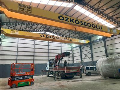 PUSULA Konya tavan vinci portal vinç köprülü vinç imalatı